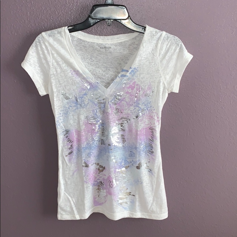 Express see though shirt
